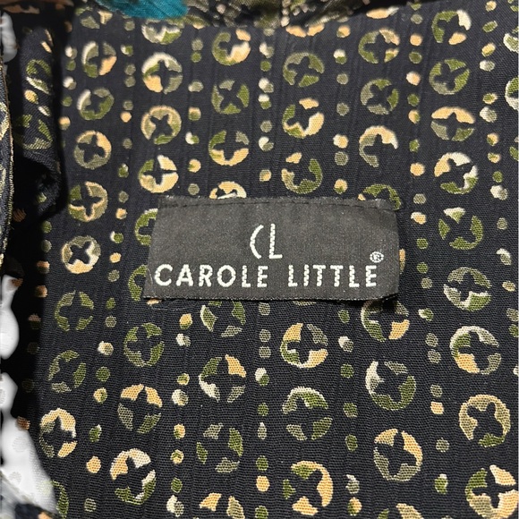 Carole Little Floral Patterned Long Sleeve Tunic - Picture 4 of 9